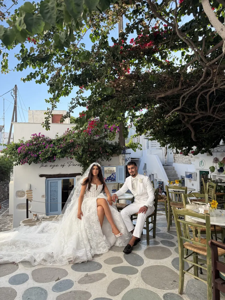 wandering the village in white, paros, greece
